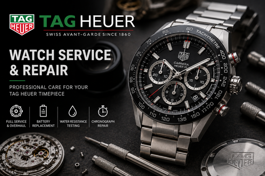 Where to Get Your TAG Heuer Watch Serviced
