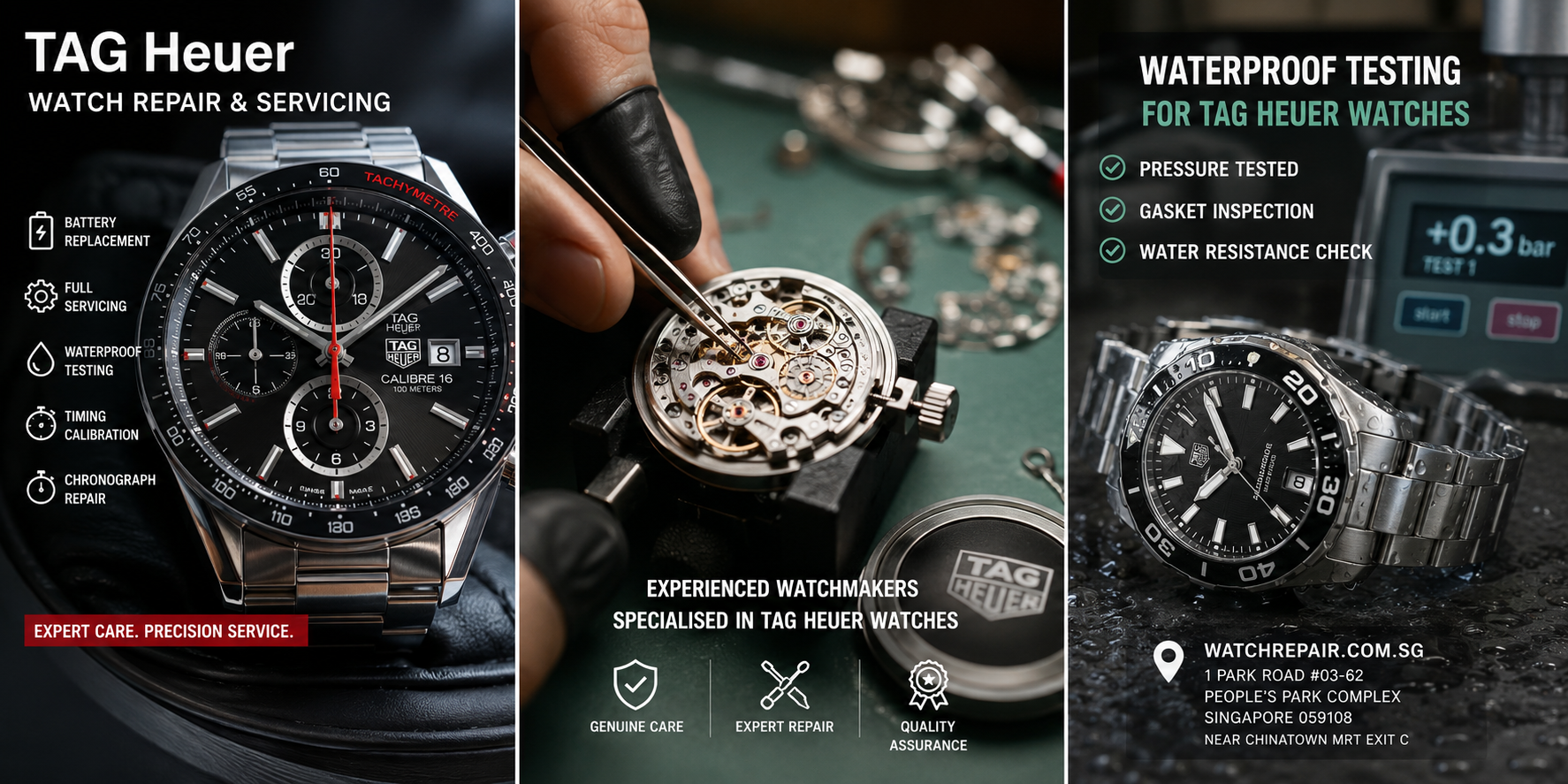 Tag Heuer Watch Repair Costs: Tag Heuer Service Centre vs Independent ...
