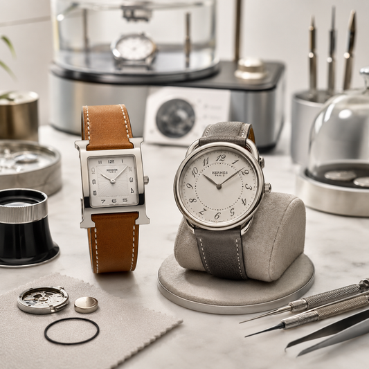 Hermes watch service and repair