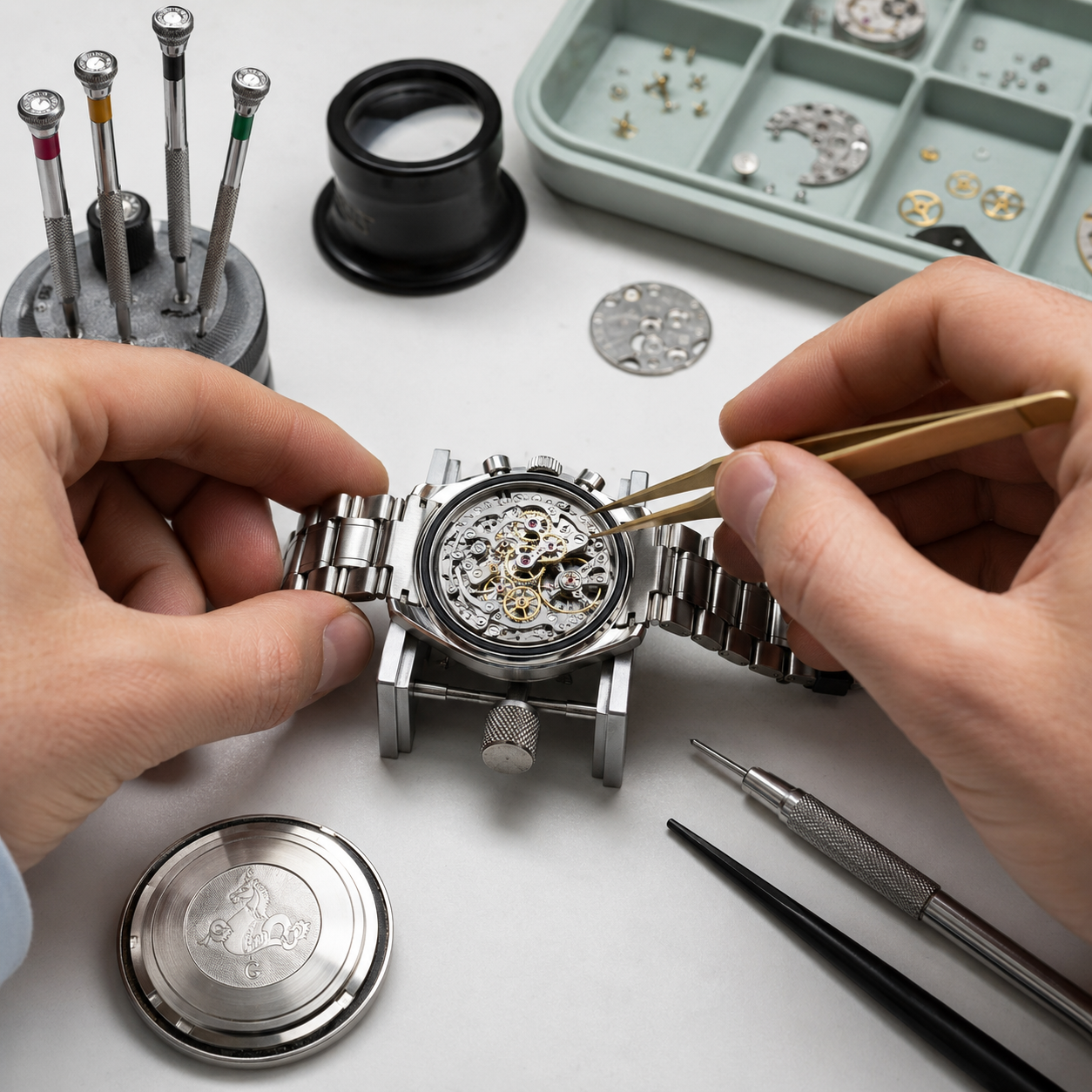 Omega chronograph service & repair