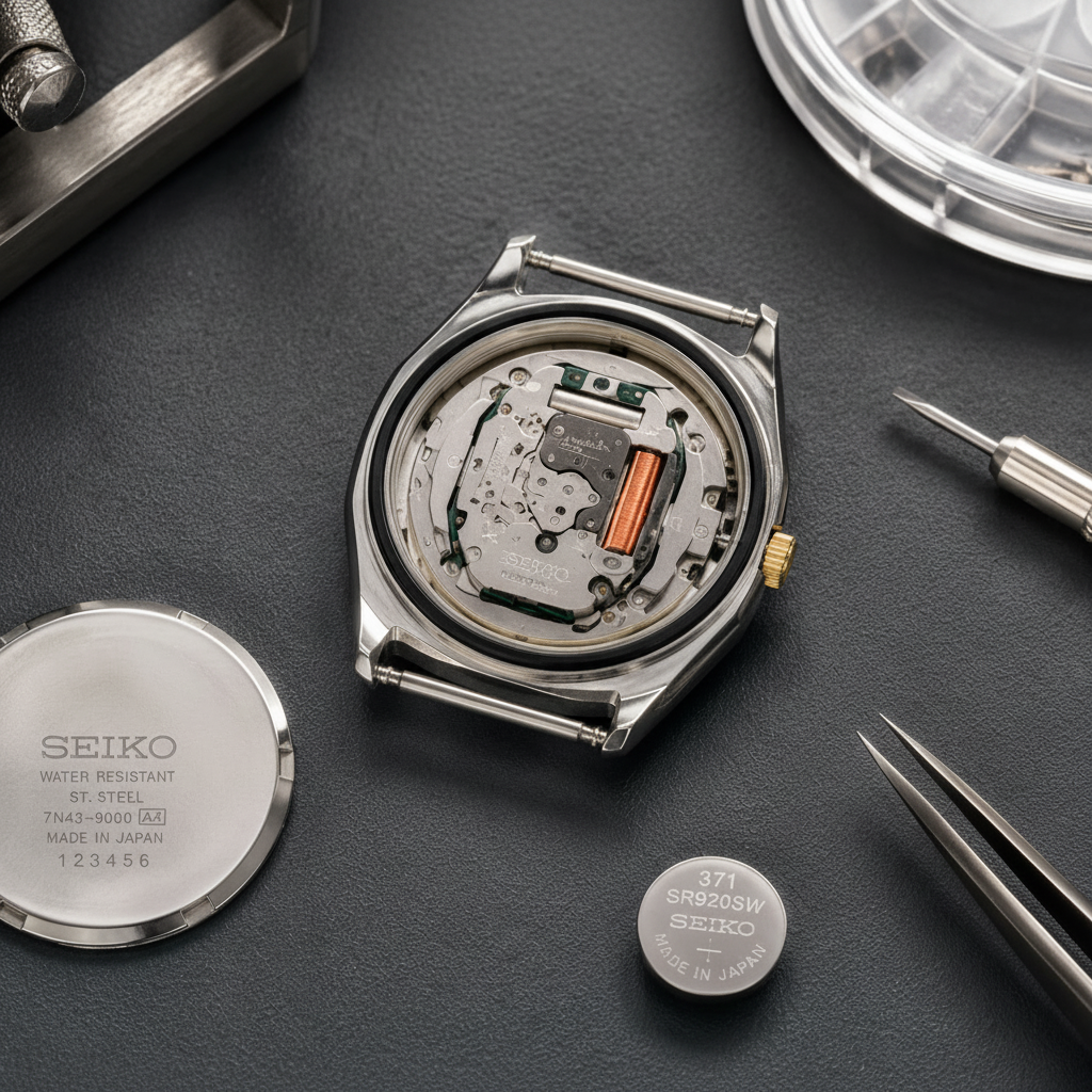 Seiko battery change