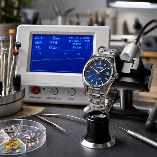 Seiko Watch Regulation service for mechanical watches Singapore