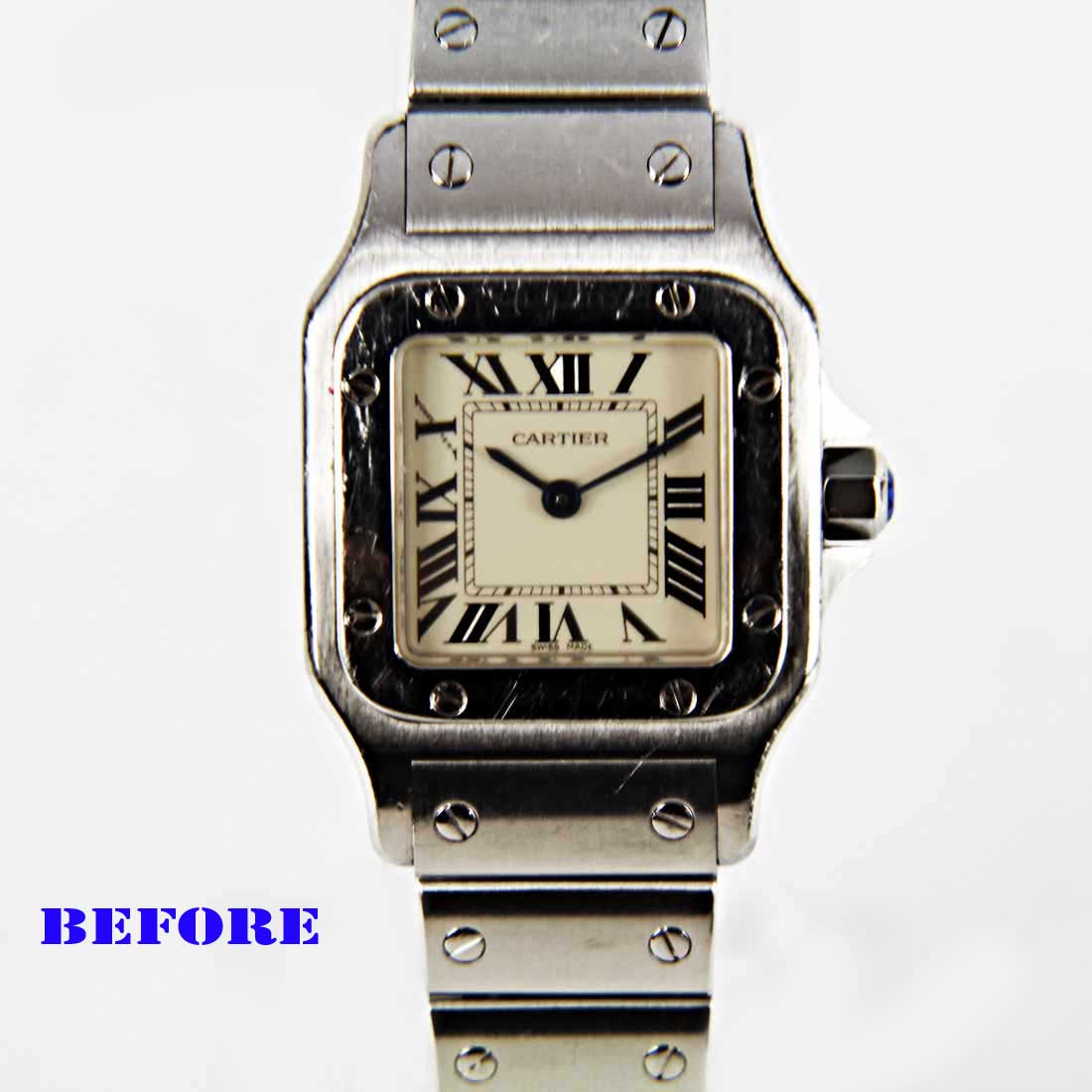 cartier watch polishing and restoration service