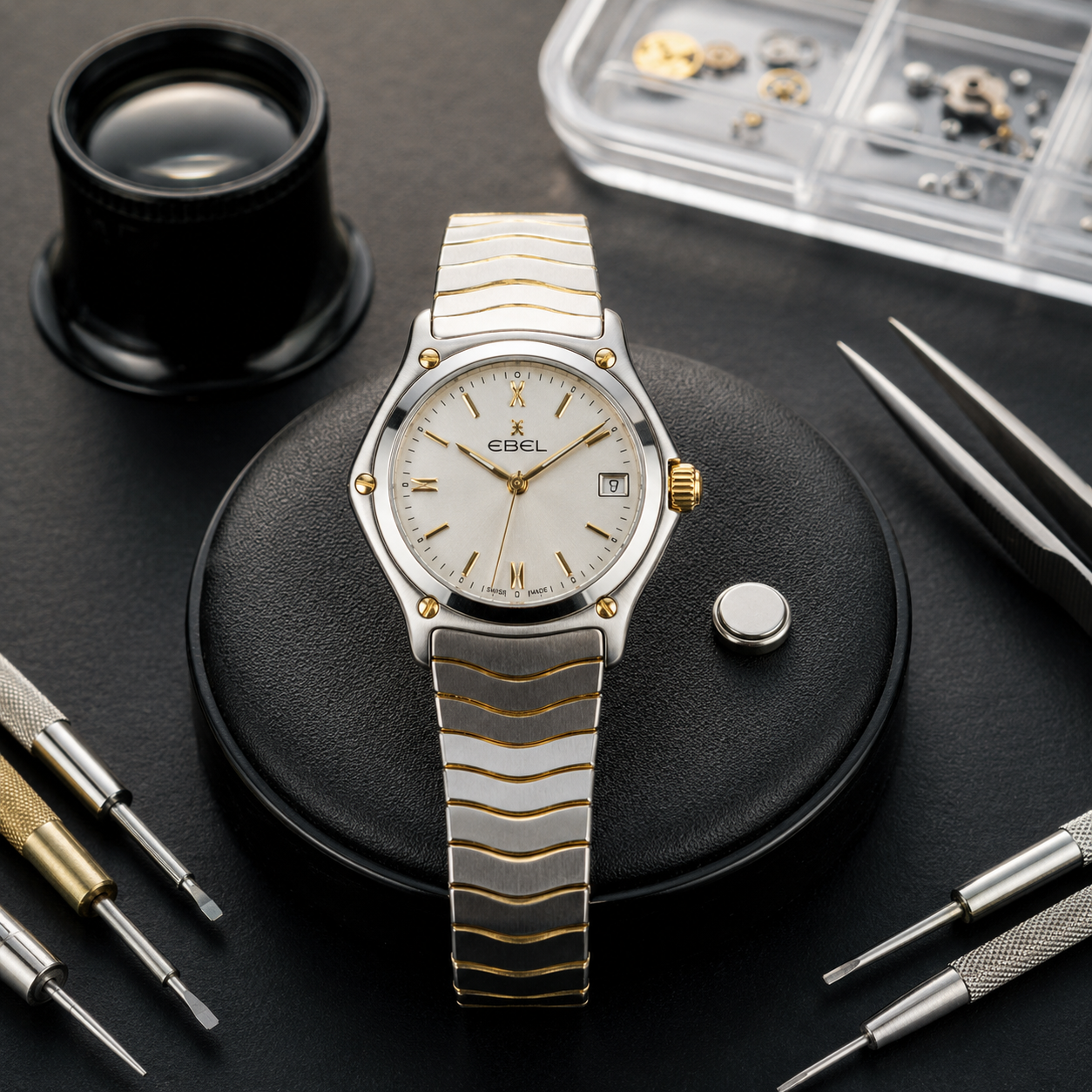 Battery replacement service for Ebel watches