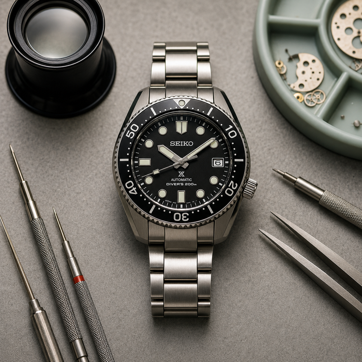 Full service for Seiko prospex watches